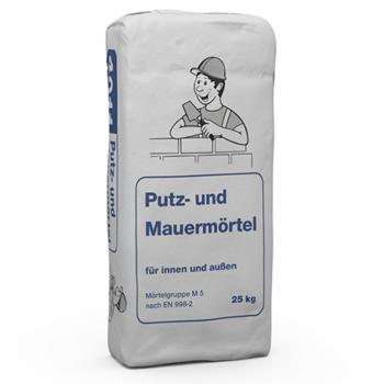 Putz- & Mauermörtel Sack 40 kg